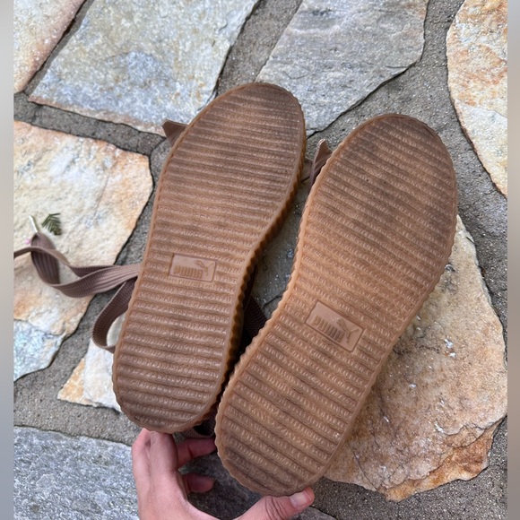 PUMA X FENTY Bow Creeper Sandal Rihanna Fenty Natural (Women's) - Picture 4 of 4